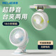 Meiling USB small fan mini home mute student dormitory bed clip fan charging portable office