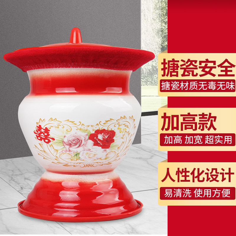 老式搪瓷痰盂：回忆里的温情，现代家庭的新宠！-痰盂-淘宝百科网