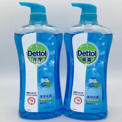 Drip mint ice cool health shower gel 950ML 360ML fresh Series family package affordable