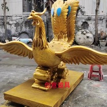 Customized Datang Evernight City fiberglass Laojunshan Stage Phoenix