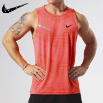 Otles) Sports Vest Mens Long Sleeve T-Shirt Speed Dry Elastic Running Fitness Training Blouse American Waistcoat