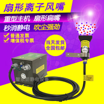 Ionic Wind Nozzle Except Static Industrial High Pressure Dust Removal Flat Mouth Type Blowgun Quick Electrostatic Elimination Duckbilled Air Blow Mouth
