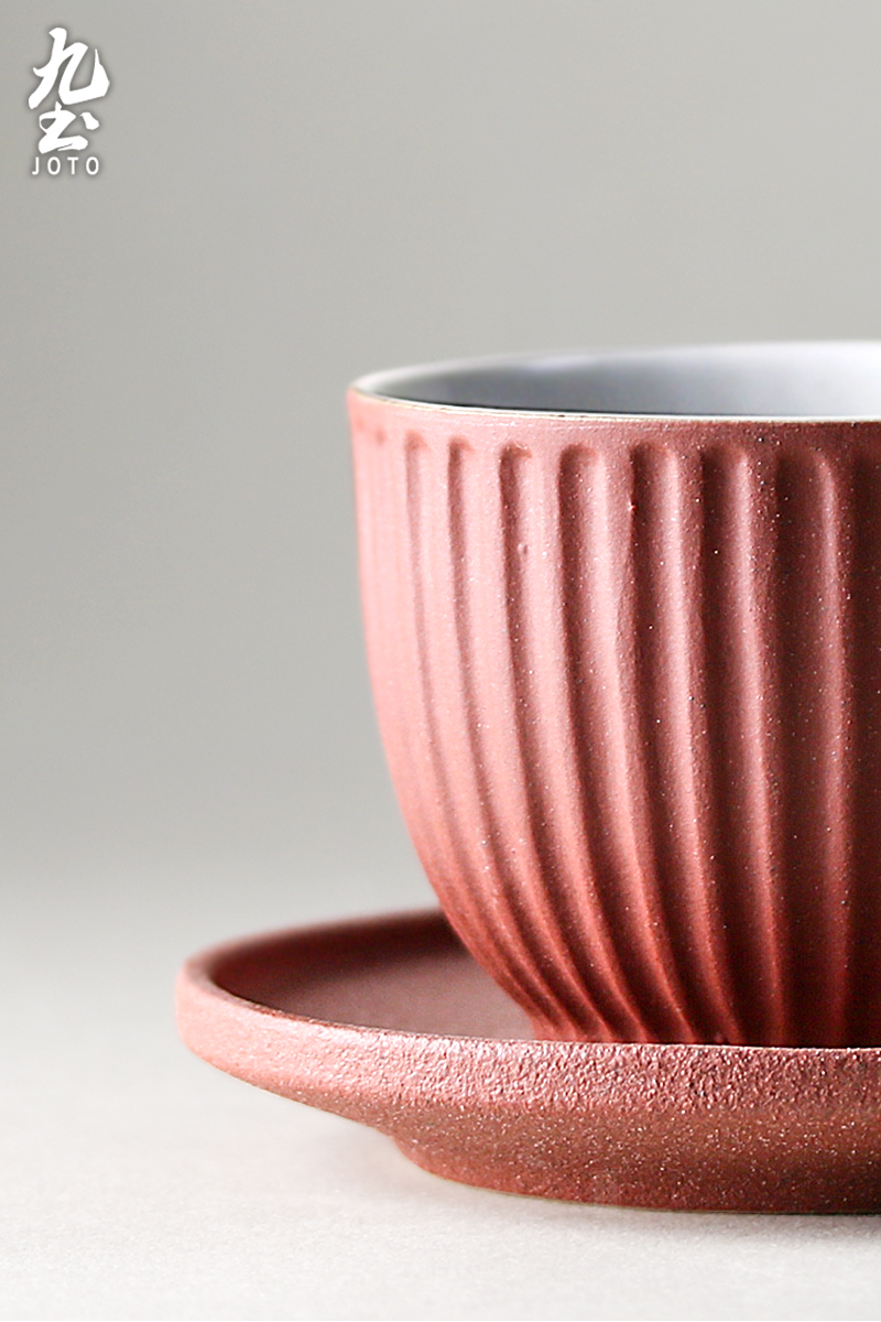 About Nine soil coarse ceramic coffee cup suit move coffee cup coffee cup of afternoon tea lovers mugs Japan restoring ancient ways