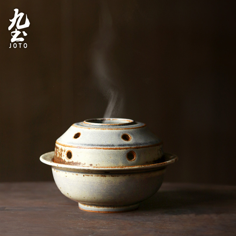 禅意香炉 茶道具 香道具 工芸品 美術品 置物 新品 磁器 九尾狐香炉 禅意薫香炉 茶道具 香道具 装飾品 工芸品