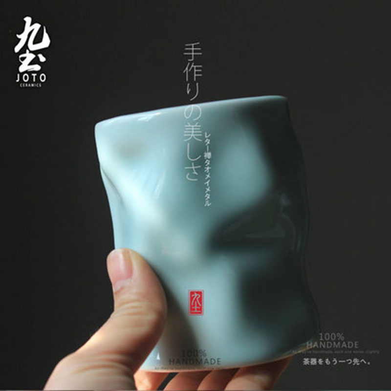 About Nine clay ceramic cups hand Japanese zen cup move gifts creative pen container special tea cups of coffee cup