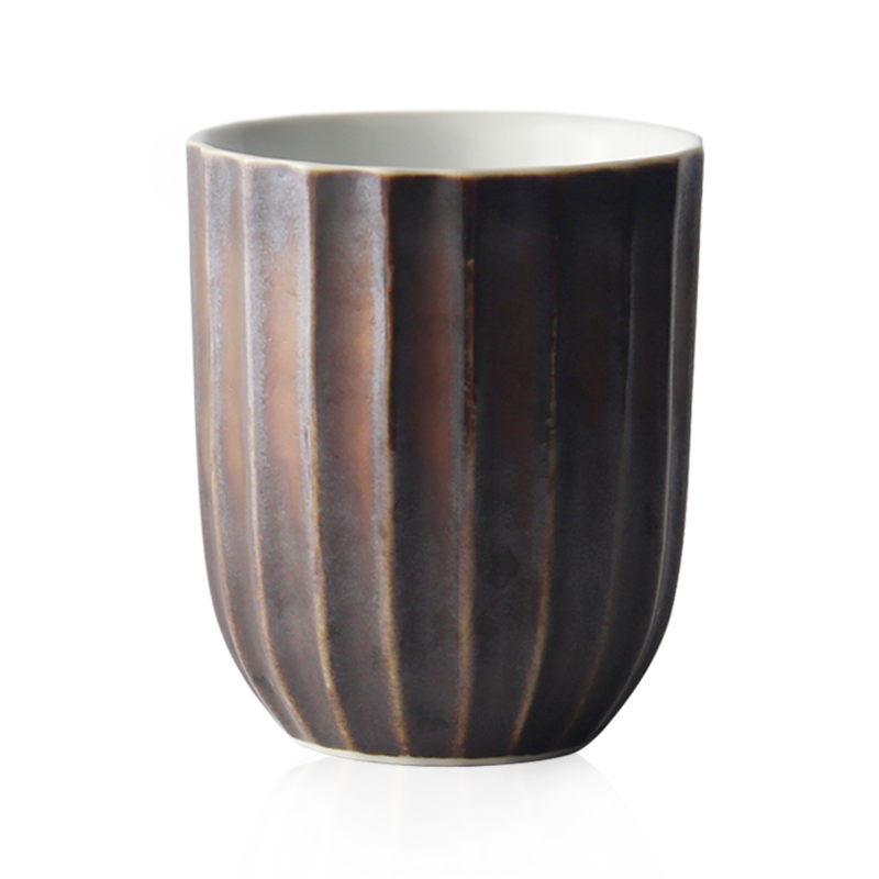 Wining about nine soil surface glass ceramic lovers cup for cup move cup black gold white ceramic cups of tea cups