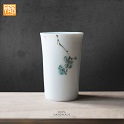 About Nine soil Japanese manual jingdezhen ceramic cup cup of creative move couples office glass tea cup