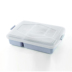 ộp cơm giữ nhiệt inox 304 Lúa mì rơm hộp cơm trưa hộp lưu trữ hộp bốn lưới tách lò vi sóng sinh viên hộp ăn trưa vuông Nhật Bản kín hộp - Hộp cơm điện sưởi ấm hộp cơm cắm điện hẹn giờ Hộp cơm điện sưởi ấm