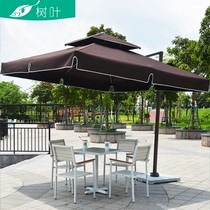 Outdoor parasol Villa Garden umbrella Sun umbrella Large stall Outdoor terrace Garden Balcony Roman umbrella Oversized