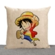 Luffy One Piece Gối White Bear Sorong Cotton Gối Xe Sofa Đệm Đệm Đệm Đệm Core Set Tùy chỉnh