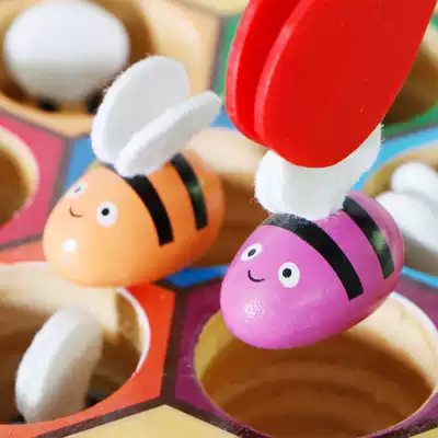 Monteshi teaching aids children early education toys 1 a 3 year old baby puzzle clip beads exercise fingers flexible toys