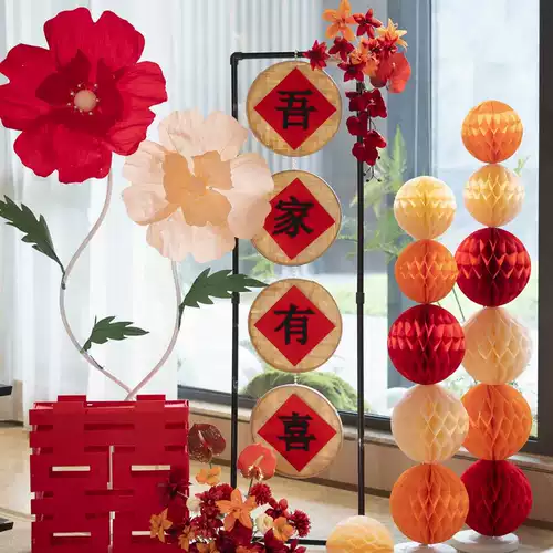 Свадебная макета свадебная комната декоративное костюм свадебная одежда Новый дом XIXI Свадебный свадебный банкет Добро пожаловать в бин бин