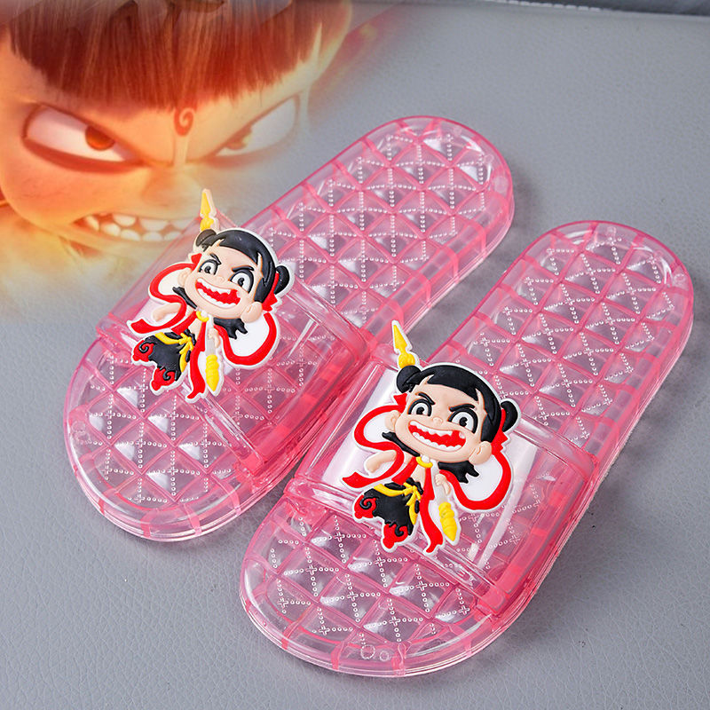 Summer Hot-Selling Nezha Children's Slippers, Fashionable Cartoon Trendy Indoor and Outdoor Wear, Crystal Sandals for Boys and Girls Summer Hot-Selling Nezha Children's Slippers, Fashionable Cartoon Trendy Indoor and Outdoor Wear, Crystal Sandals for Boys and Girls