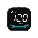 HUD HEAD -UP DISPLE CAR Universal GPS автомобиль скорость скорость Compass Speed ​​Alarm Alarm High -Definition Плоский визуальный инструмент