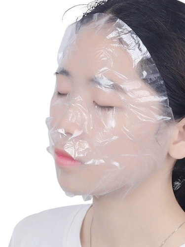 Косметическая пластиковая маска для лица, наклейка, прозрачная маска для шеи, для салонов красоты