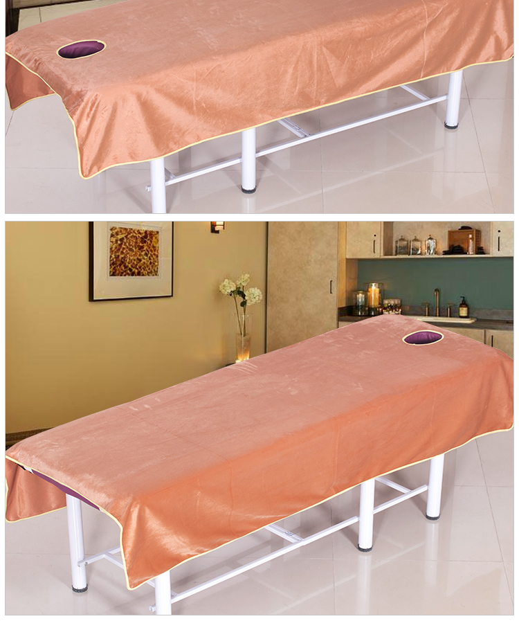 Beauty salon dùng một lần sheets y tế chân tóc tattoo therapy vật lý trị liệu tấm massage không dệt màu hồng 80X180 cm