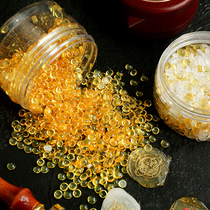 Human Fishs Tears Fire Lacquer Grain 50g Amber Shark Man Tears Paint Seal Wax Grain Transparent Transparent Fire Lacquer Non-Wax Grain