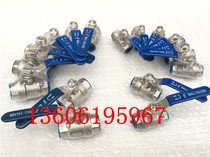 Two-piece ball valve Q11F-16P stainless steel internal threaded ball valve DN6-100 soft seal screw ball valve