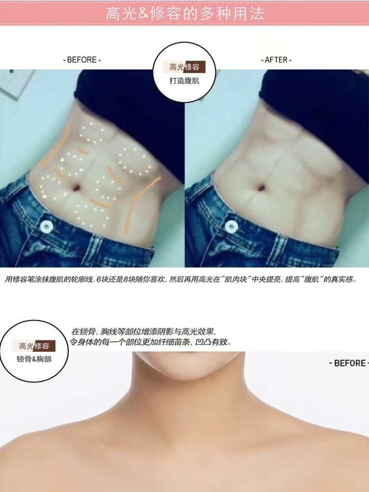 Khả năng sửa chữa hộp trang điểm bốn trong một má hồng có độ bóng cao một đĩa kết hợp ba màu che khuyết điểm bóng mũi ba trong một - Bộ sưu tập trang điểm phấn mắt dikalu