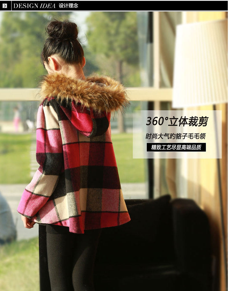 Manteau pour fille HIROIBEAR en laine - Ref 2161798 Image 11