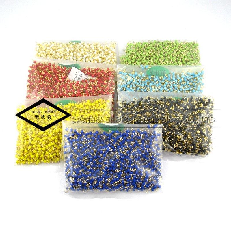 PCB board test point Copper gold-plated test point Ceramic test point ring circuit board test needle test bead