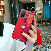 vivoz6 mobile phone shell silicone Vivo z6 womens bracelet Chinese wind protection sleeves all-wrapped side 5g version anti-fall vivo z6 personality creative male V1963A national tide softshell net red