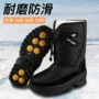 Giày tuyết đông nam ủng ấm cho nam cộng với nhung cotton cao giày boot nam
