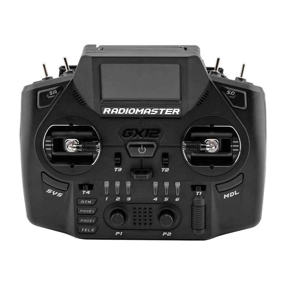 【RadioMaster】GX12 Xrossband ExpressLRS 雙1瓦遙控器CNC霍爾搖桿