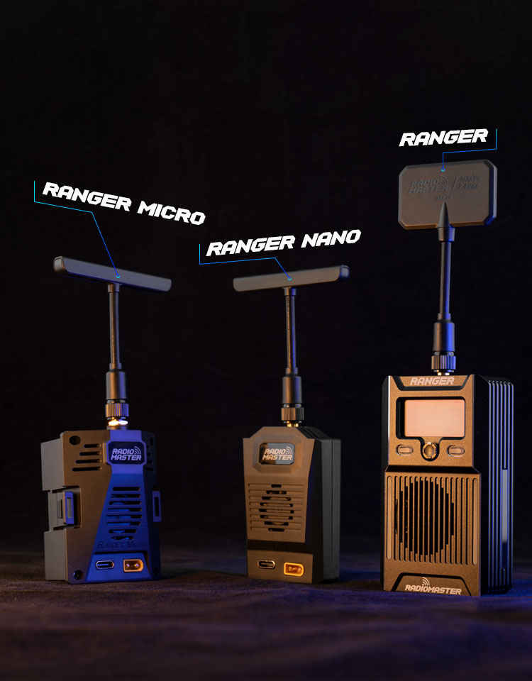 【RadioMaster】RANGER ELRS高頻頭
