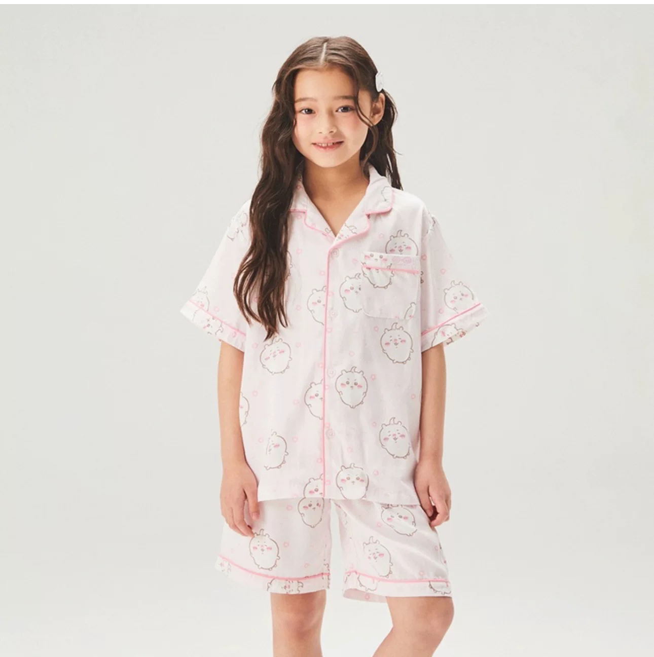 SPAO детский Cartoon летний пижама, с коротким рукавом, семейный стиль