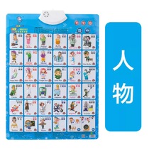 Characters Animals Sound Cognition Card View Picture Wall Stickup Children Literacy Wall Map Toddler Child Solid Rugged Voice