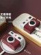 AirPodsPro2 세대 Apple Wireless Bluetooth 헤드셋 보호 케이스 AirPods4 세대 보호 케이스 New AirPods3 세대 소프트 액체 실리콘 크리에이어 레트로 카메라 고급 3 차원 만화
