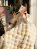 Light Luxury Rabbit Fur Blanket, Long-Haired Office Shawl, Small Blanket, Winter Nap Blanket, Sofa Blanket, High-End Feel Throw Blanket