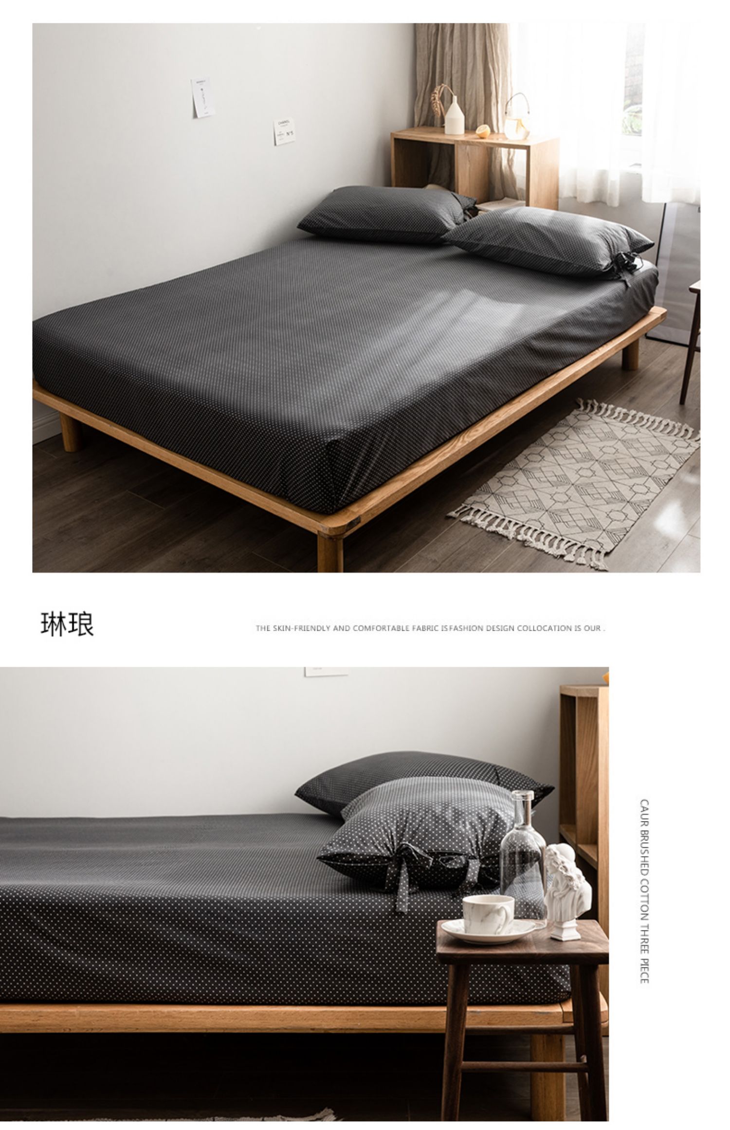 [Giường đơn] Tấm trải giường đơn hoa nhỏ xinh theo phong cách Nhật Bản cotton Giường bông màu vàng anh đào nguyên chất - Trang bị Covers 	ga giường bo chun