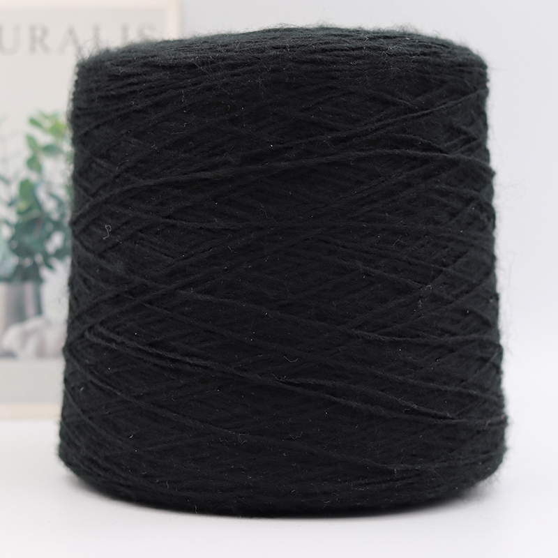 Icelandic Wool Black for Scarves, Sweaters, Hats, Dolls, DIY Handmade Knitting, Crochet, Knitting Yarn, Thick Yarn
