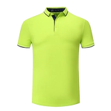 Цветная футболка polo для работы подходит для мужчин и женщин, делается под заказ, короткий рукав, с печатью вашего логотипа