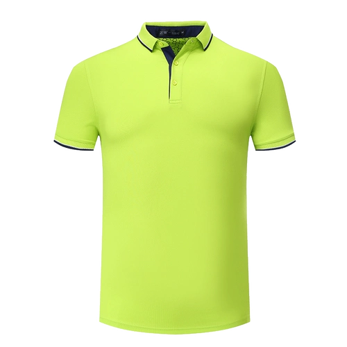 Цветная футболка polo для работы подходит для мужчин и женщин, делается под заказ, короткий рукав, с печатью вашего логотипа