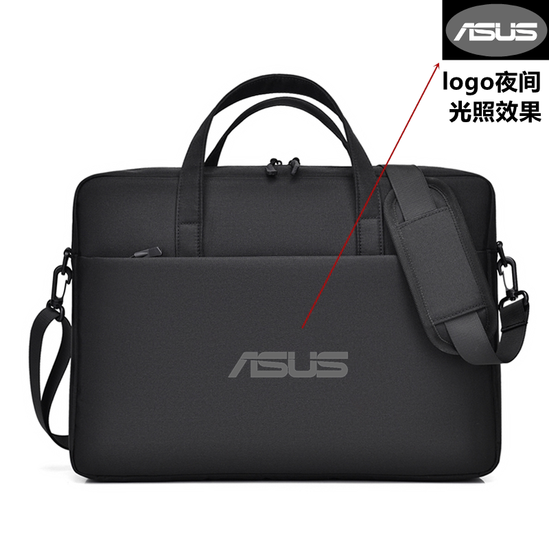 Suitable for Asus Dawn 6S 4 6 Pro 15.6inch Laptop Bag 16inch Shoulder Crossbody Backpack Bubble Wrap and Drop-Proof Handbag Protection Double Layer