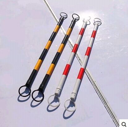 Liye road cone connecting rod Telescopic rod PVC reflective rod Warning rod Road cone Plastic sleeve rod Fixed connecting rod