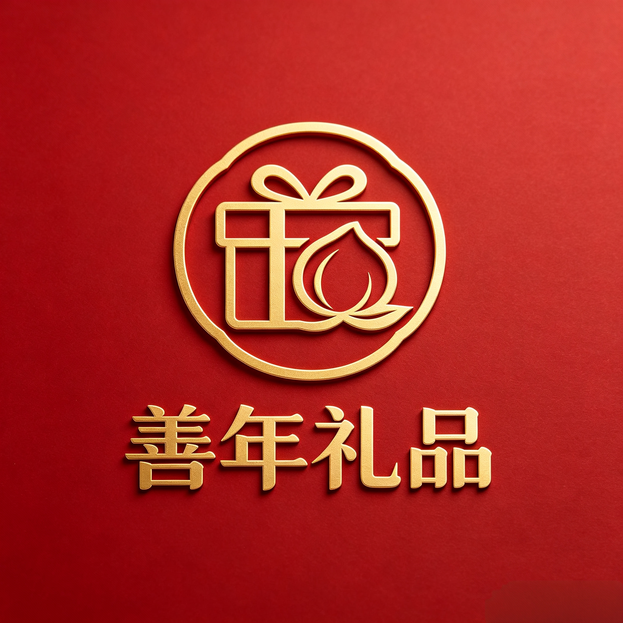 善年会销礼品的LOGO