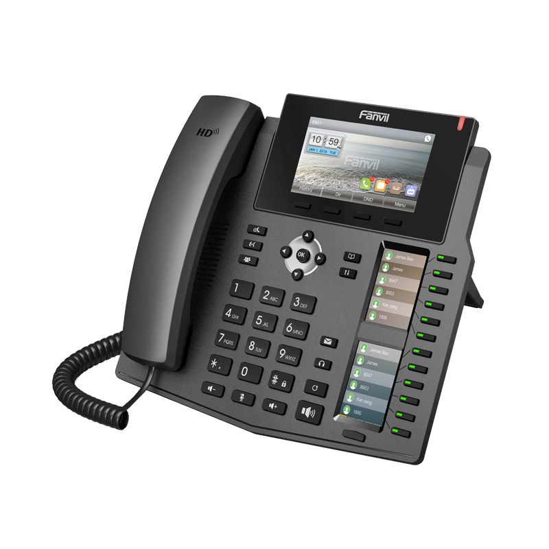 Fanvil X6 SIP Phone POE Gigabit Network IP Color Screen Network SIP Phone