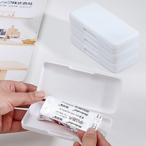 Japan Imports White Battery Case Small Matter Storage Box Tablet Box CFXD TF Mobile Phone SIM Card SD Storage Box