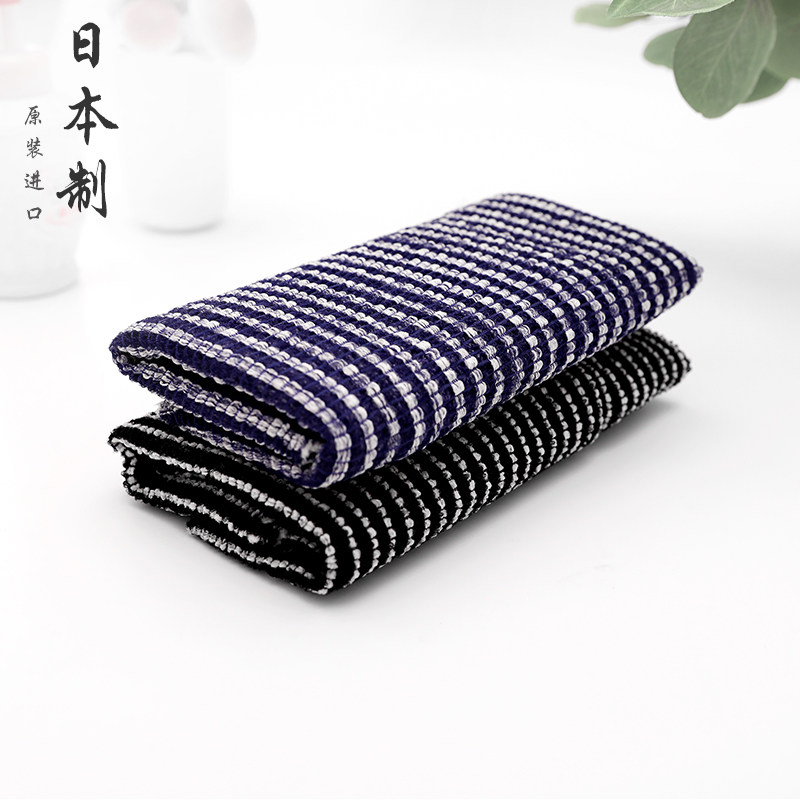 Japanese imported men rubbing bath towels back long strip Back rubbing Bathurger Bath Towel Bath BATH Bath Rubbing easy to clean