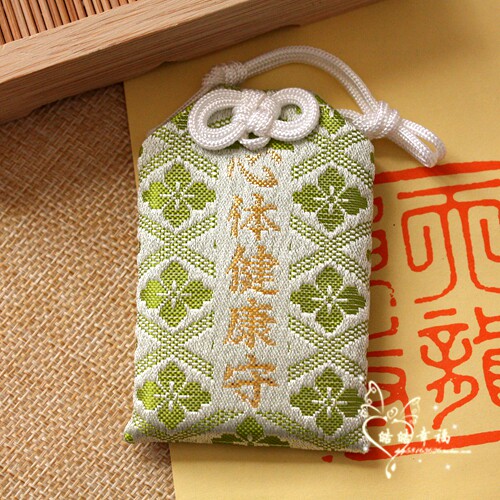 Spot Japanese Tiangong Temple in good health Ping An happiness Happiness Guard Fu Bag Small Pendant Hang Pendant hanging rope