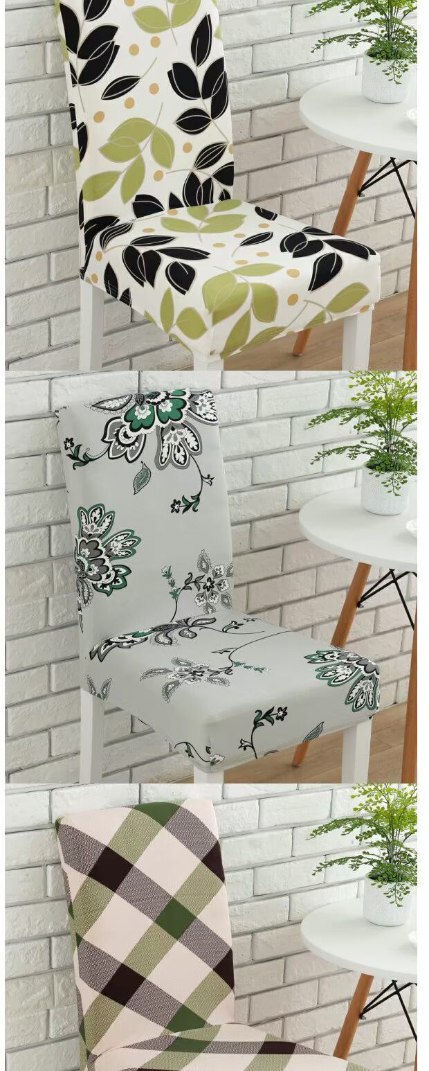 Ghế bọc ghế ăn nhà hàng khách sạn ghế bọc vải bàn đơn giản căng ghế bìa phân khăn trãi bàn