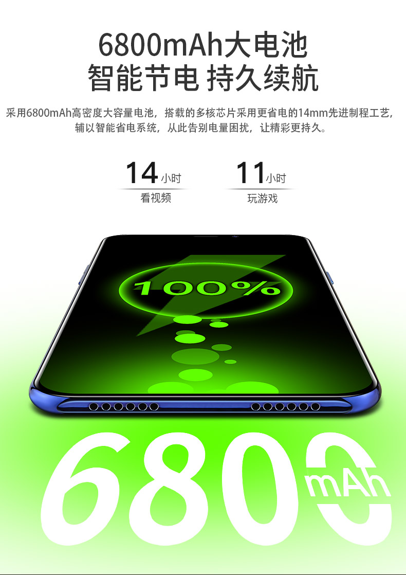 Chuangxing (điện thoại di động) X20 xác thực Liu Haiping full Netcom 4G sinh viên thông minh màn hình lớn điện thoại di động vân tay