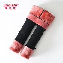 Girl Pants Children Plus Suede Thickened Pants Children Dress Underpants Cotton Pants Baby Big Boy Foreign Air One Winter