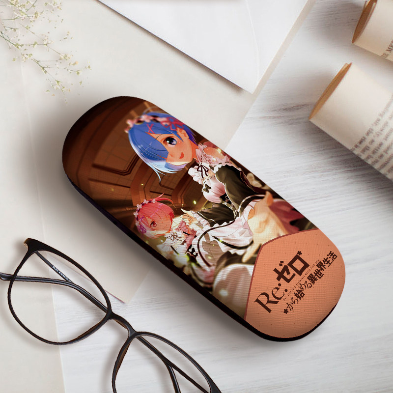 Exotic World Lems Moving Around from scratch Peripheral Glasses Box pencil case Pencil Case Cortical Packaging for male and female students 