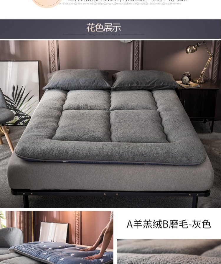 Twin sinh viên ký túc xá giường nệm 1,2m giường 0.9m 1.5m 1.8m 2m giường đôi nệm pad là pad - Nệm nệm cho bé