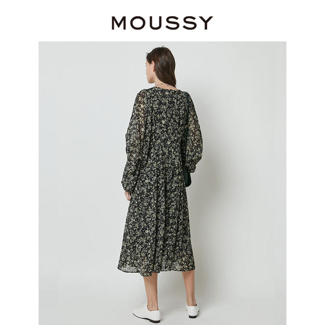 MOUSSY ເສື້ອຍືດ floral waist dress 028GSZ30-0410